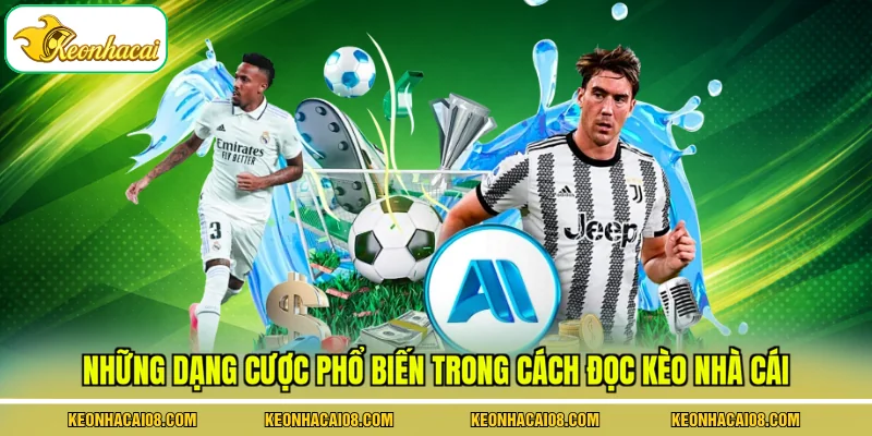 Những dạng cược phổ biến trong cách đọc kèo nhà cái